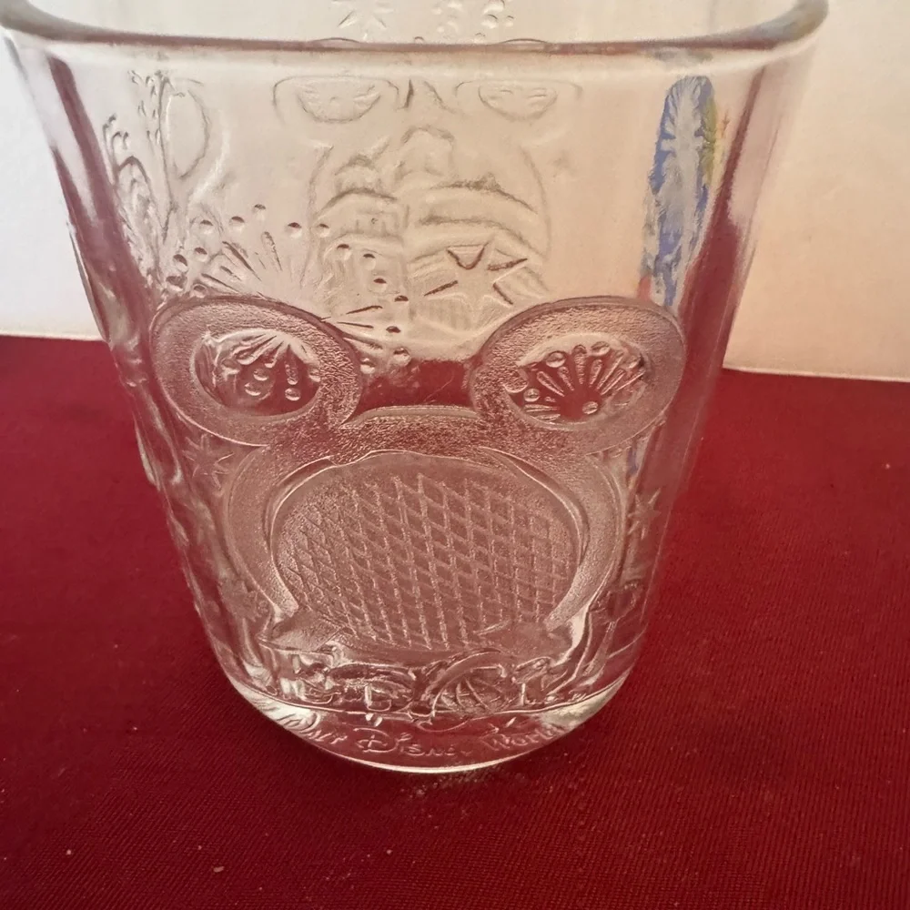 Fantasia Sorcerer Mickey Disney Glass Tumbler McDonald's 2000 Epcot
